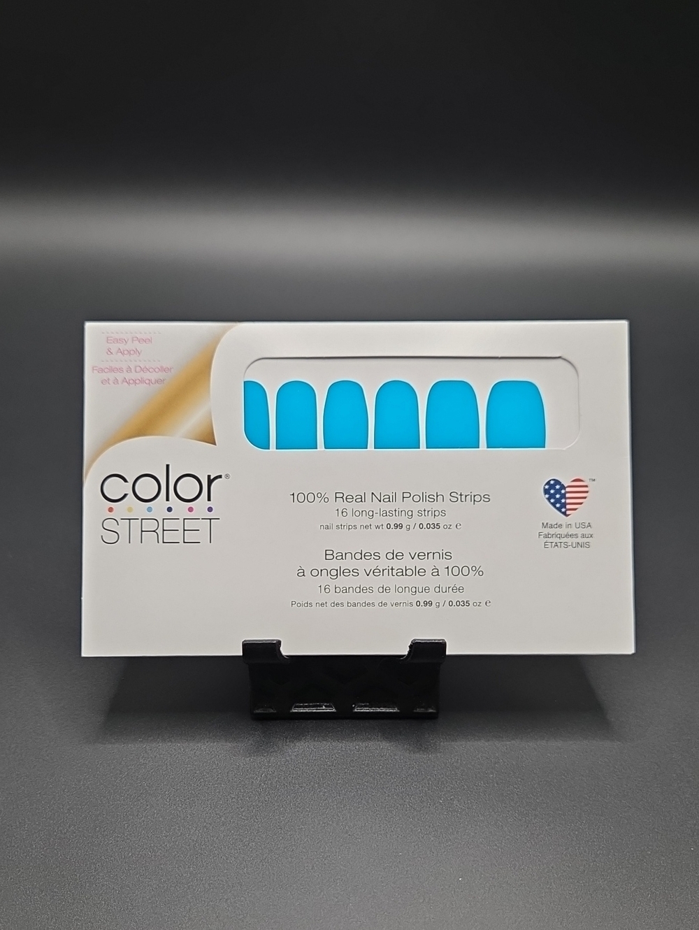 Color Street Nail Polish Strips Brand New Blue-dapest
